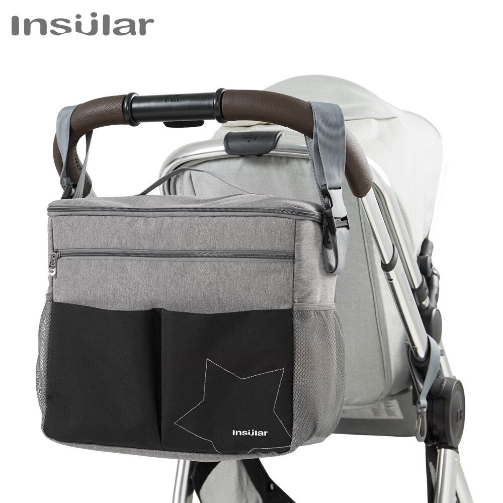 Travel Accessories For Baby - Insular Large Capacity Baby Diapers Bag