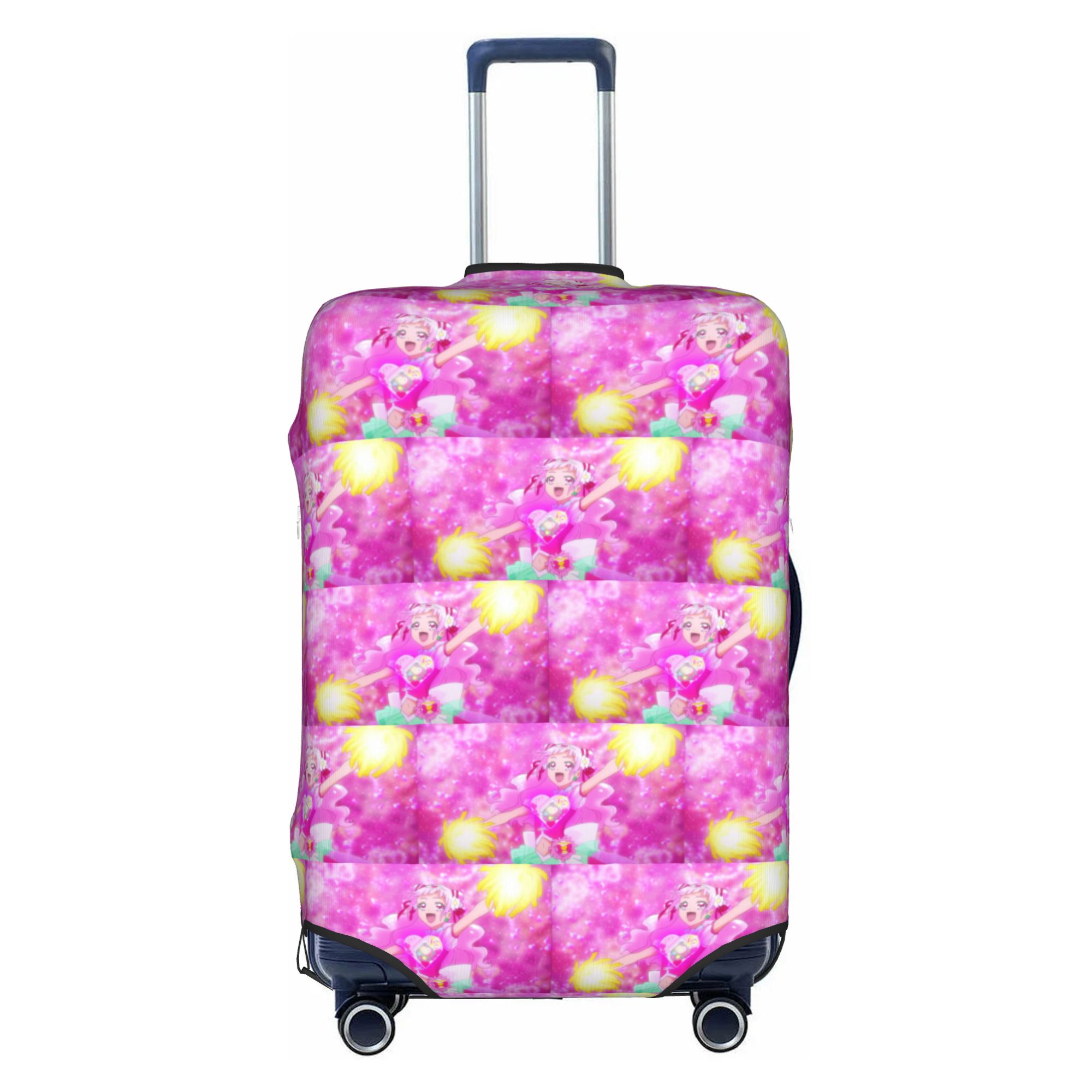 Travel Accessories Inc - Custom Cute Pretty C-Cures Luggage Cover