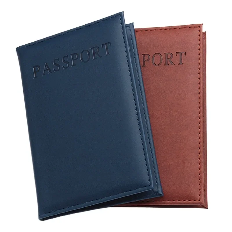 Travel Accessories For Plane - 1pc PU Leather Possport Cover Case