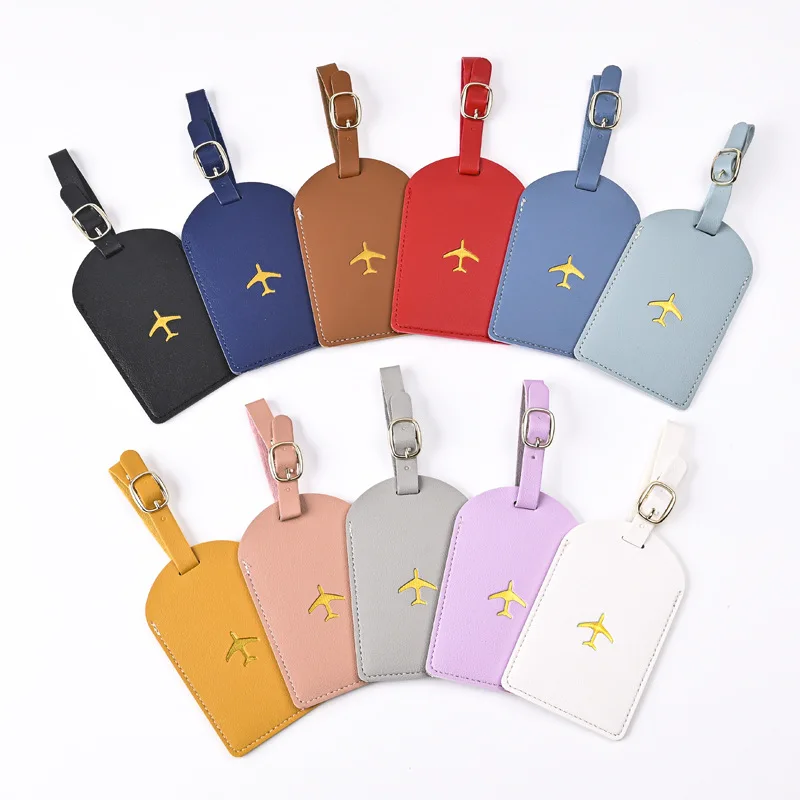 Travel Accessories For Plane - 1pc Thicken PU Hot Stamping Aircraft