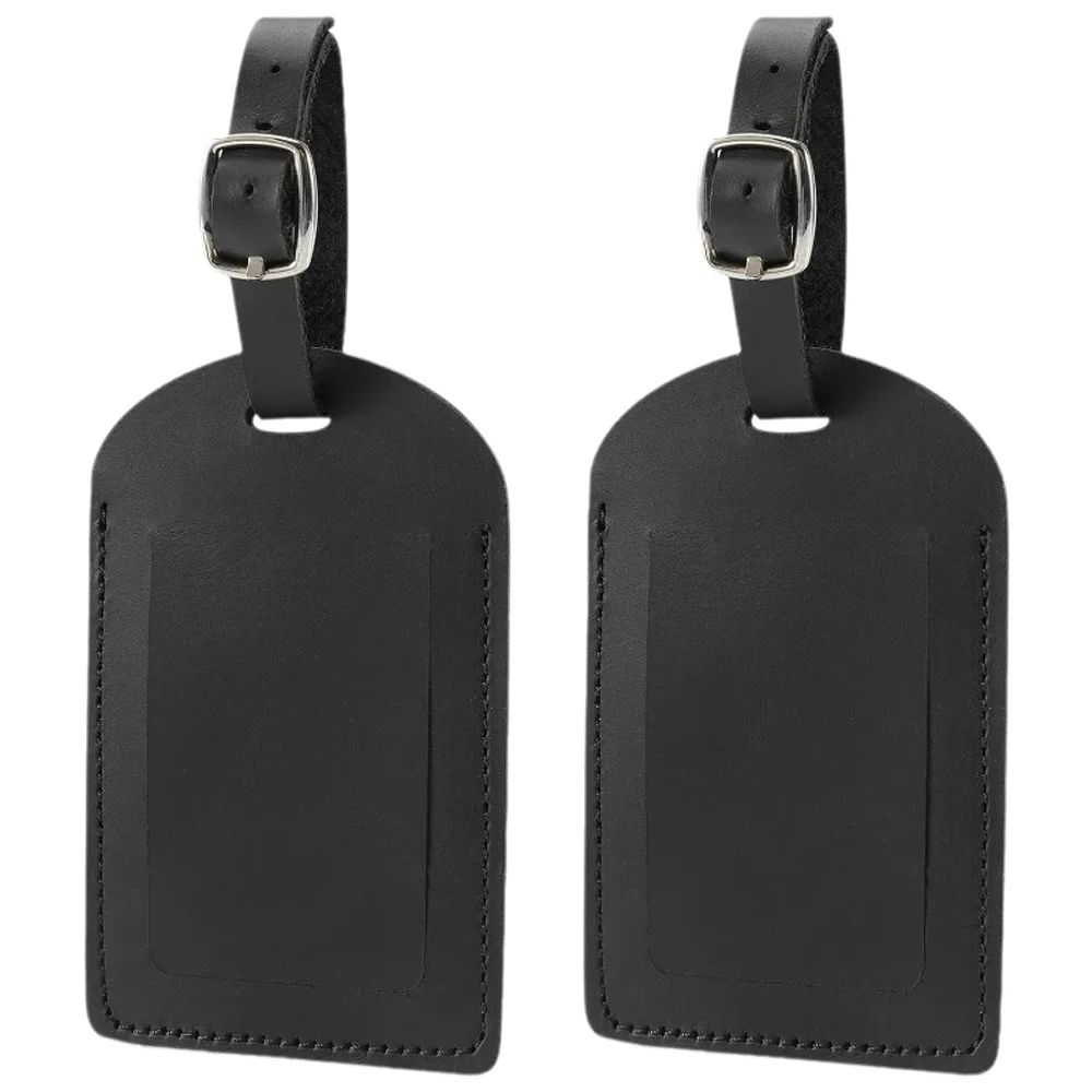 Travel Accessories Bag For Women - 1PC PU Leather Luggage Tag Suitcase