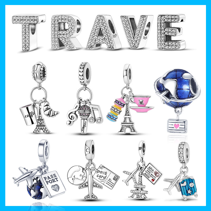 Travel Accessories Gifts For Women - Macaron Tea Cup Travel Crystal Beads