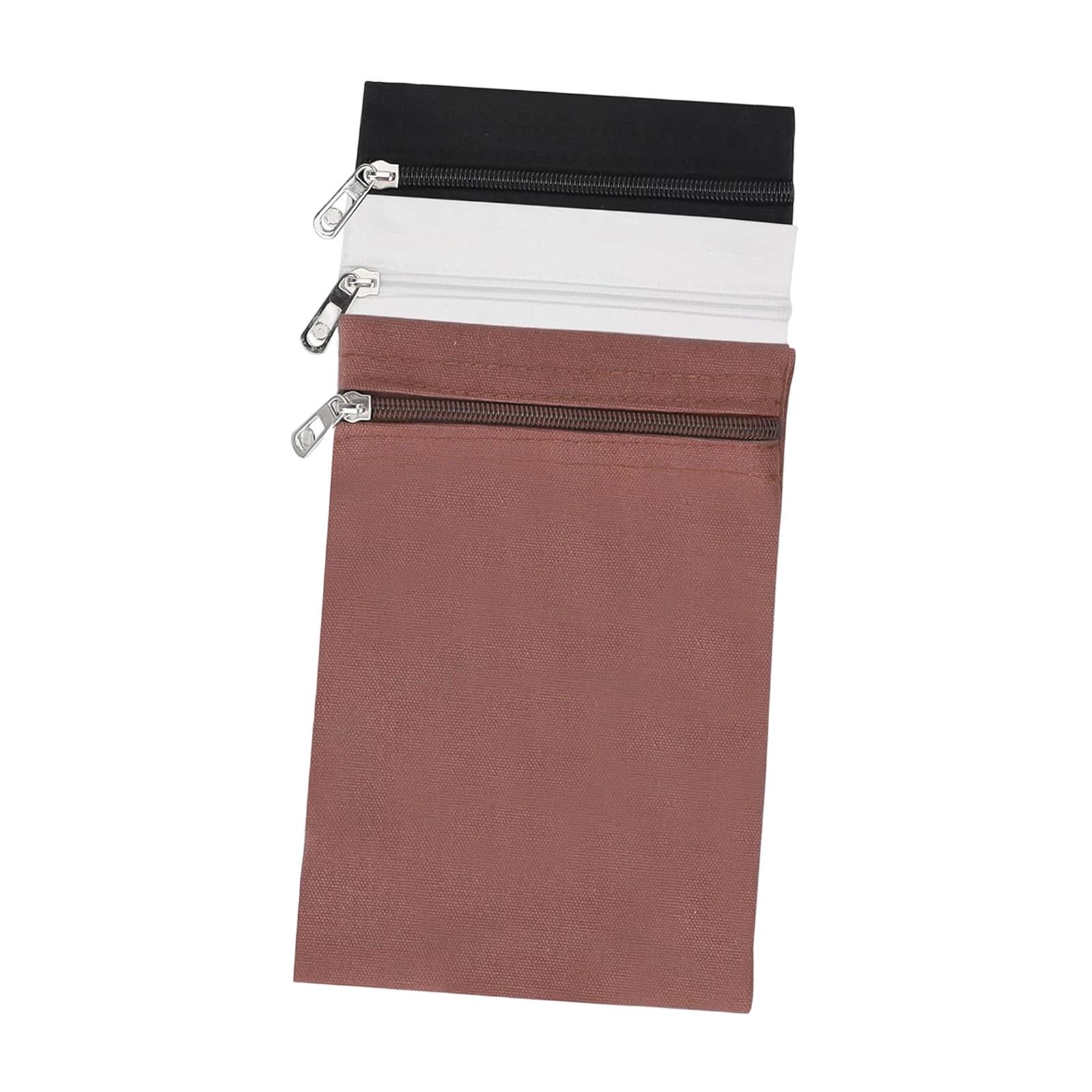Travel Accessories To Sew - Multicolor Inner Pocket with Zipper Canvas