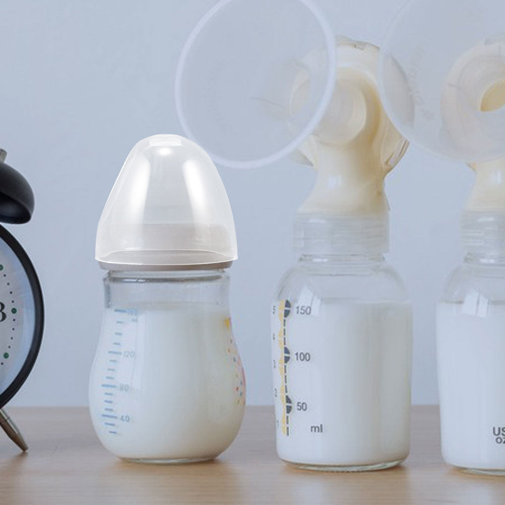 Travel Accessories For Baby - 8Pcs Baby Bottle Caps Leakproof Replacement