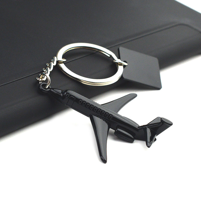 Travel Accessories For Plane - Creative 3D Airplane Model Keychain Fashion