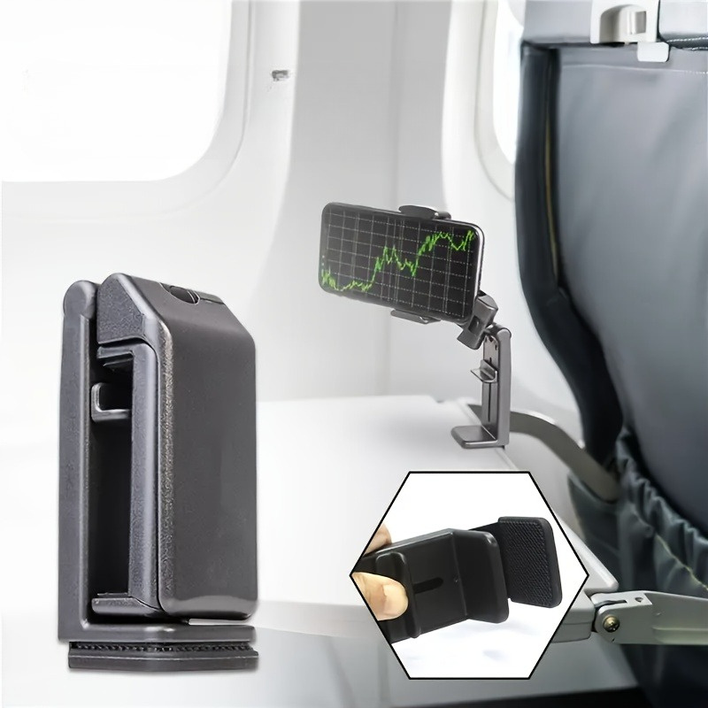 1pc Phone Holder-Car & Tableto - Travel Accessories For Plane recension och pris
