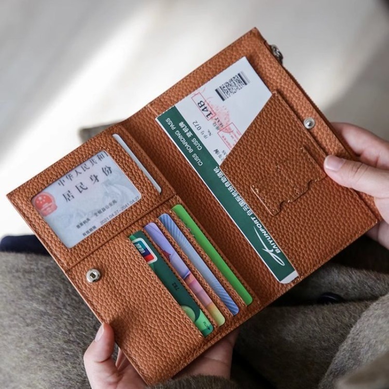 Leather Passport Holder Covers - Travel Accessories For Plane recension och pris
