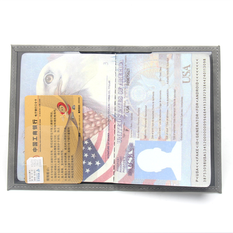 Lovely Map Passport Cover Fash - Passport Holder Rfid recension och pris