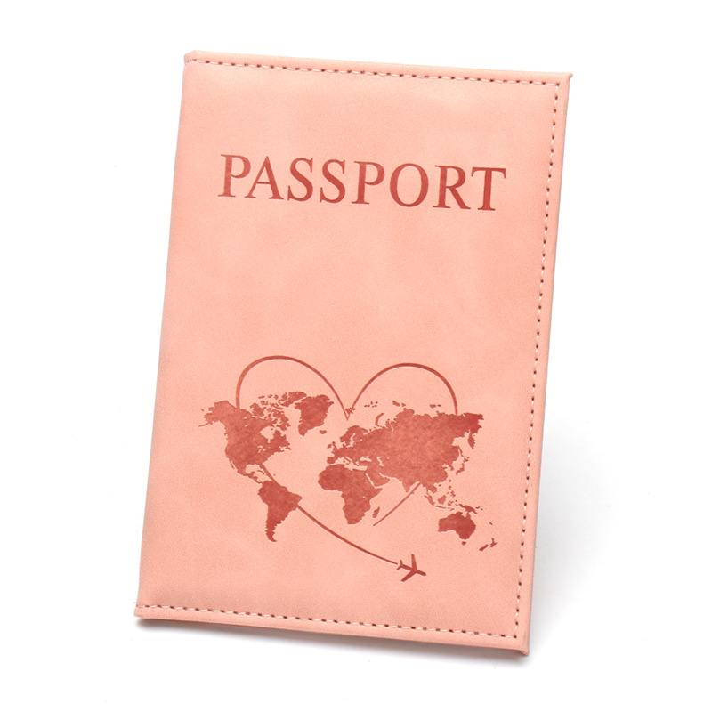 Lovely Map Passport Cover Fash - Passport Holder Rfid recension och pris