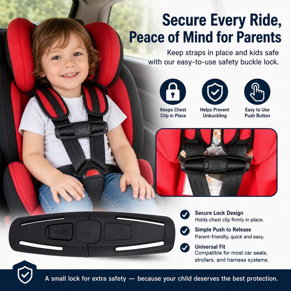 Car Child Safety Seat Strap Cl - Travel Accessories For Baby recension och pris