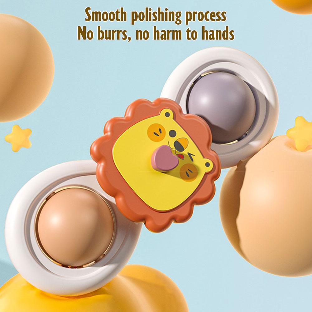 3PCS Suction Cup Rotating Toy  - Travel Accessories For Baby recension och pris