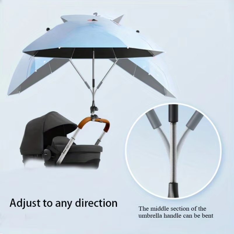 Outside Car Umbrella with Clam - Travel Umbrella Compact recension och pris