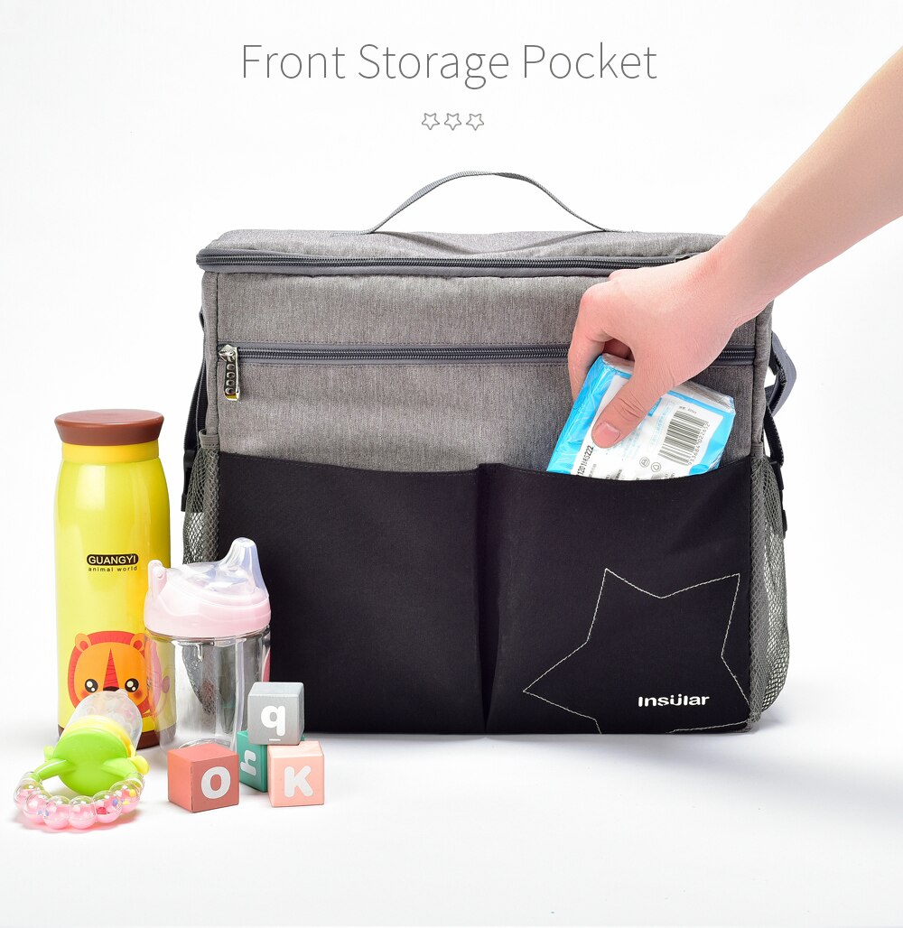 Insular Large Capacity Baby Di - Travel Accessories For Baby recension och pris