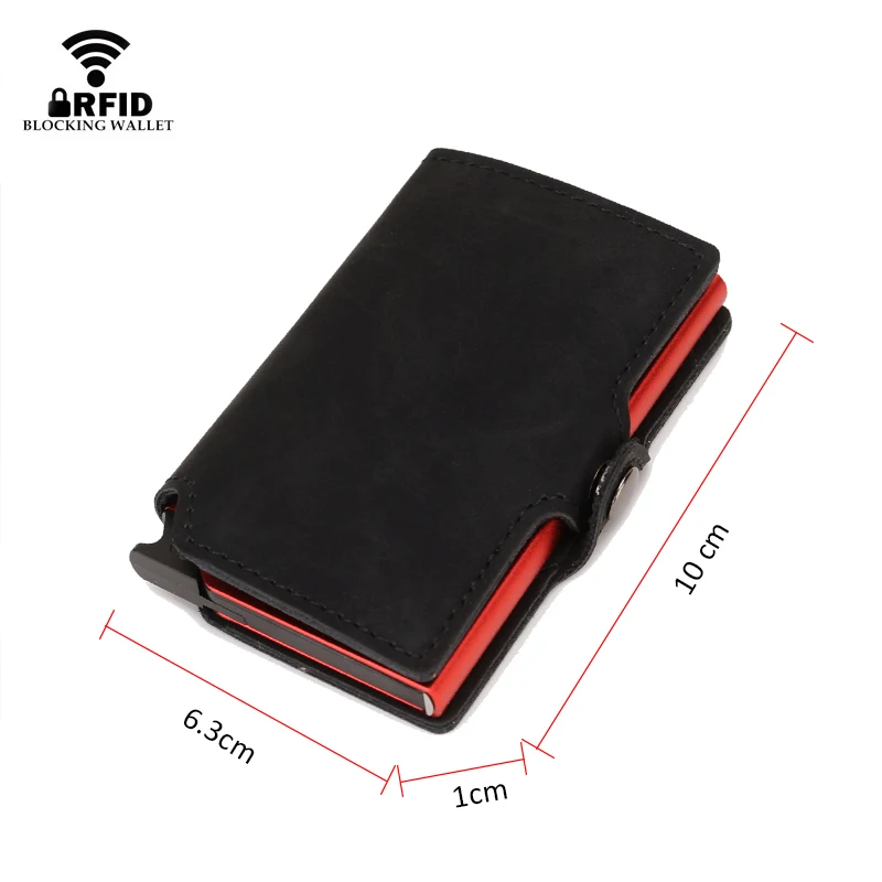 Slim Business Card Holder Men  - Passport Holder Rfid recension och pris