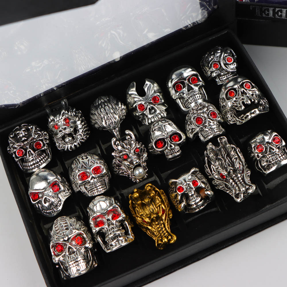 10Pcs/Lot Retro Punk Style Red - Travel Accessories Gifts For Women recension och pris