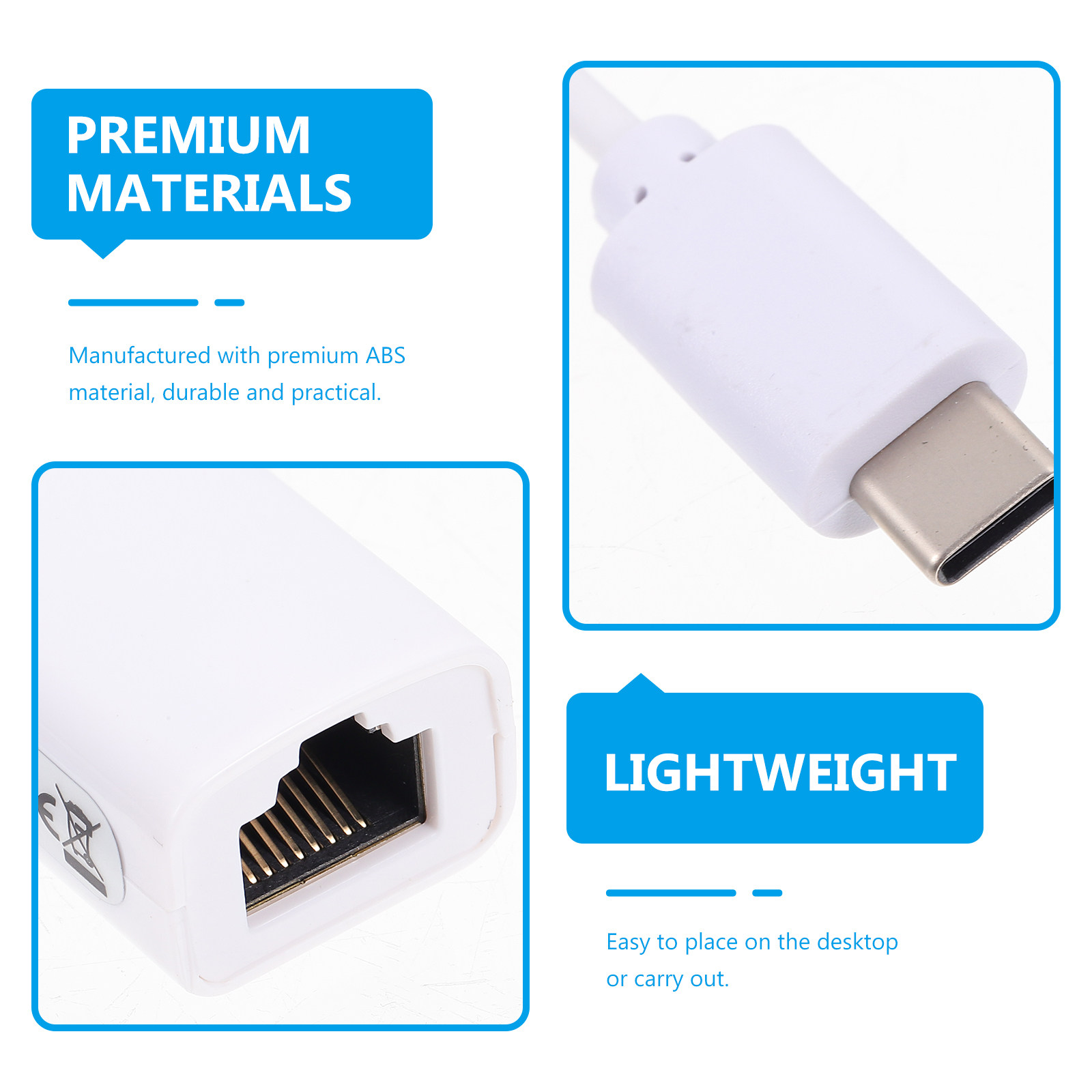 1Pcs USB-C Ethernet Adapter Ne - Travel Accessories Inc recension och pris