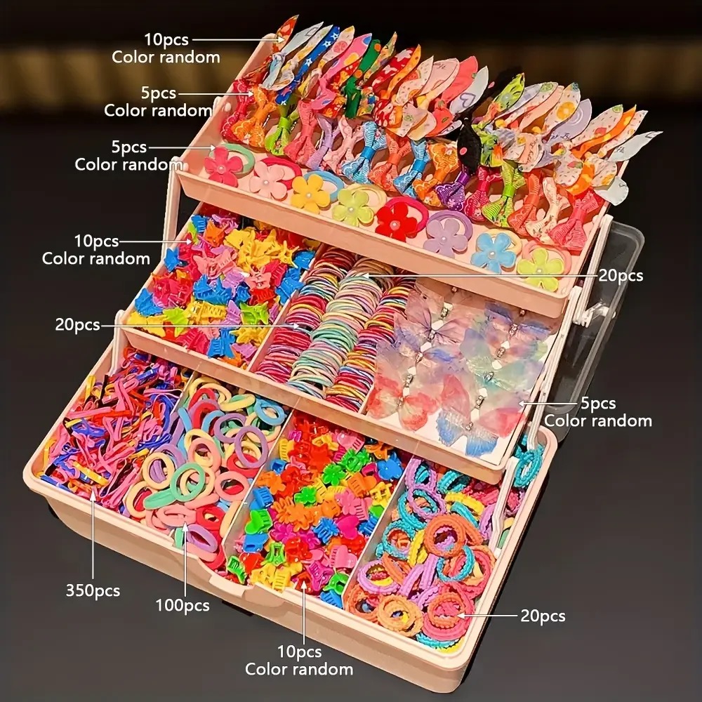 555 Pieces Suitable for Girls’ - Travel Accessories For 4 Year Old recension och pris
