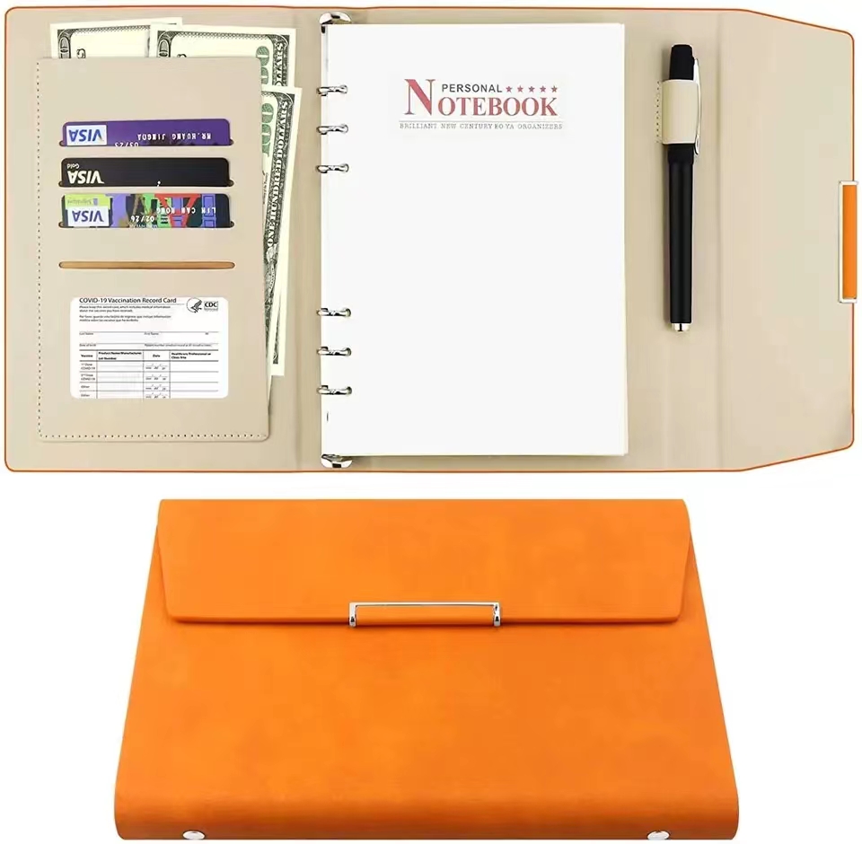 New Binder Notebook Pu Leather - Travel Notebook Journal recension och pris