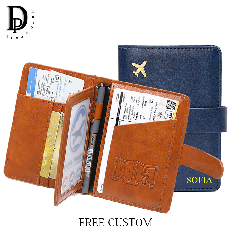 Custom Letters Travel Passport - Travel Accessories Passport Holder recension och pris