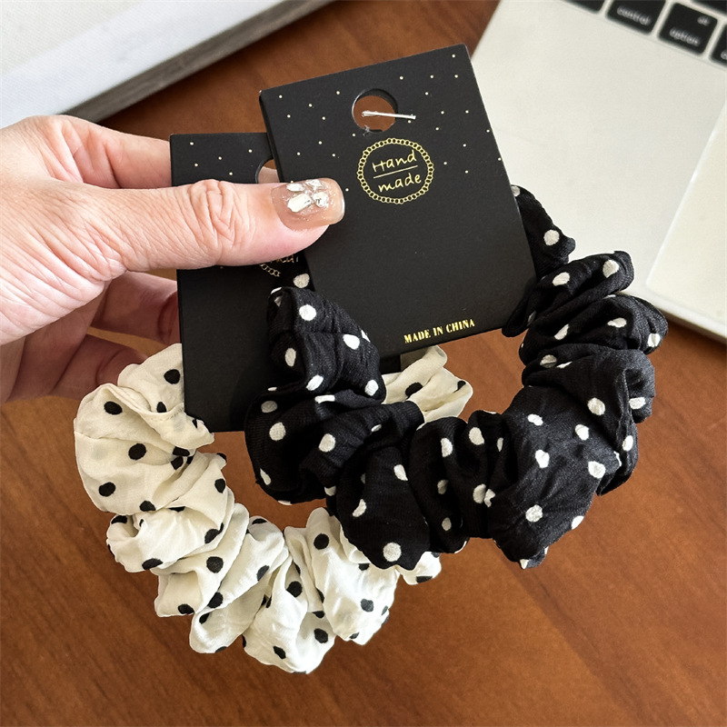 11cm/14cm Dot Cloth Scrunchies - Travel Accessories Gifts For Women recension och pris