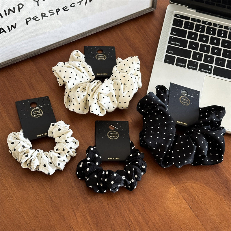 11cm/14cm Dot Cloth Scrunchies - Travel Accessories Gifts For Women recension och pris