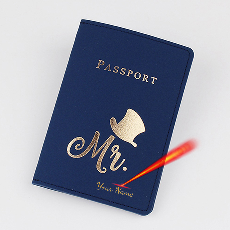 Customize Name Mr/Mrs Logo Pas - Passport Holder Rfid recension och pris