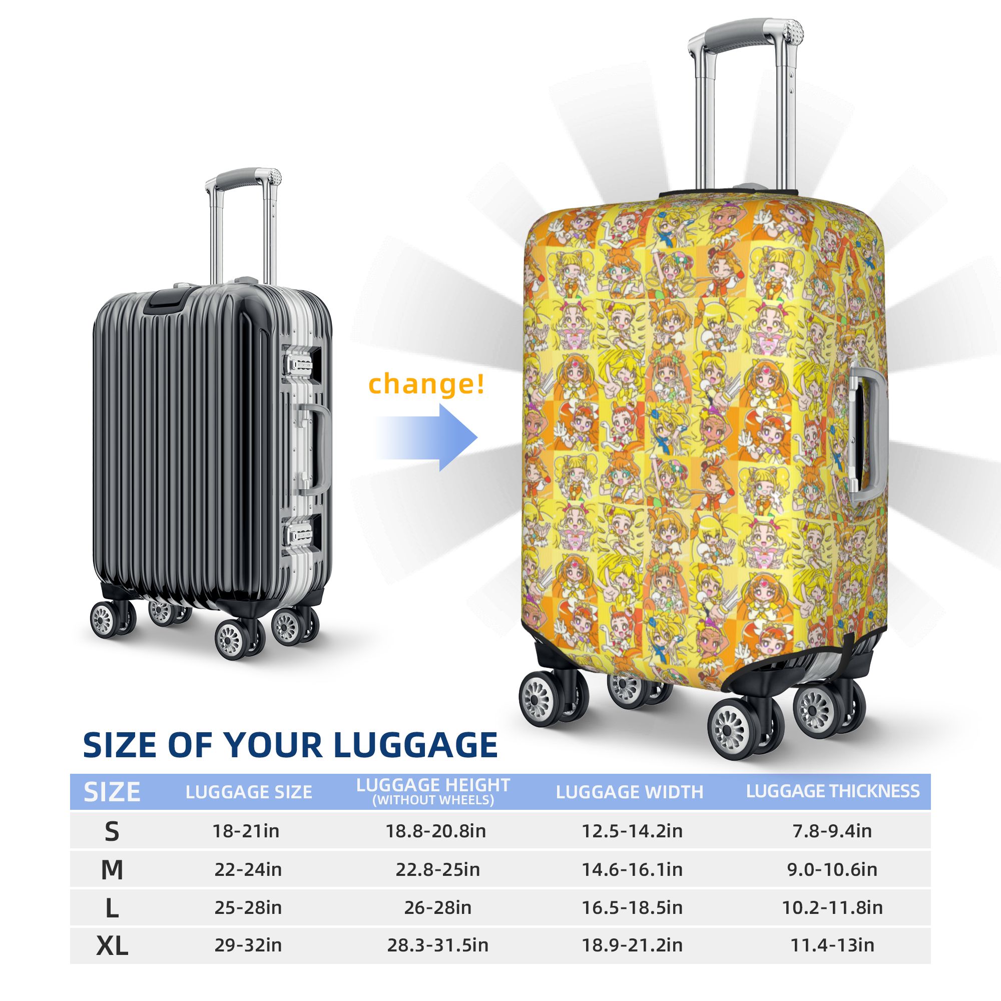 Custom Pretty C-Cures Luggage  - Travel Accessories Inc recension och pris