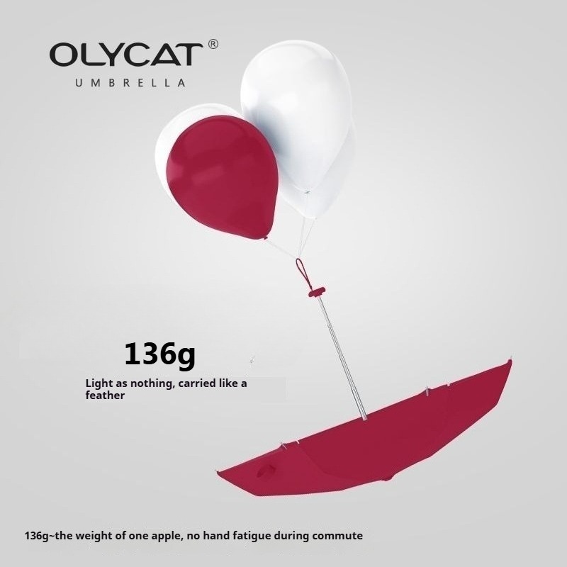 OLYCAT Super Lightweight Five  - Travel Umbrella Compact recension och pris