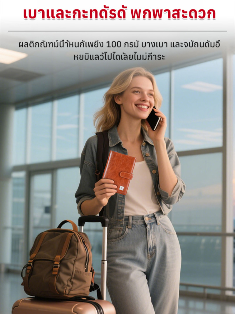 Multifunctional Travel Wallet  - Travel Accessories Passport Holder recension och pris