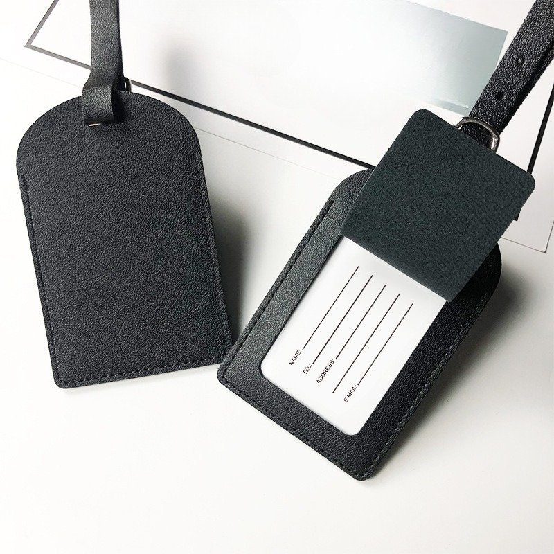 1PC PU Leather Luggage Tag Sui - Travel Accessories Bag For Women recension och pris