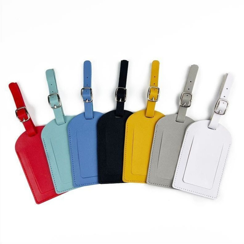 1PC PU Leather Luggage Tag Sui - Travel Accessories Bag For Women recension och pris