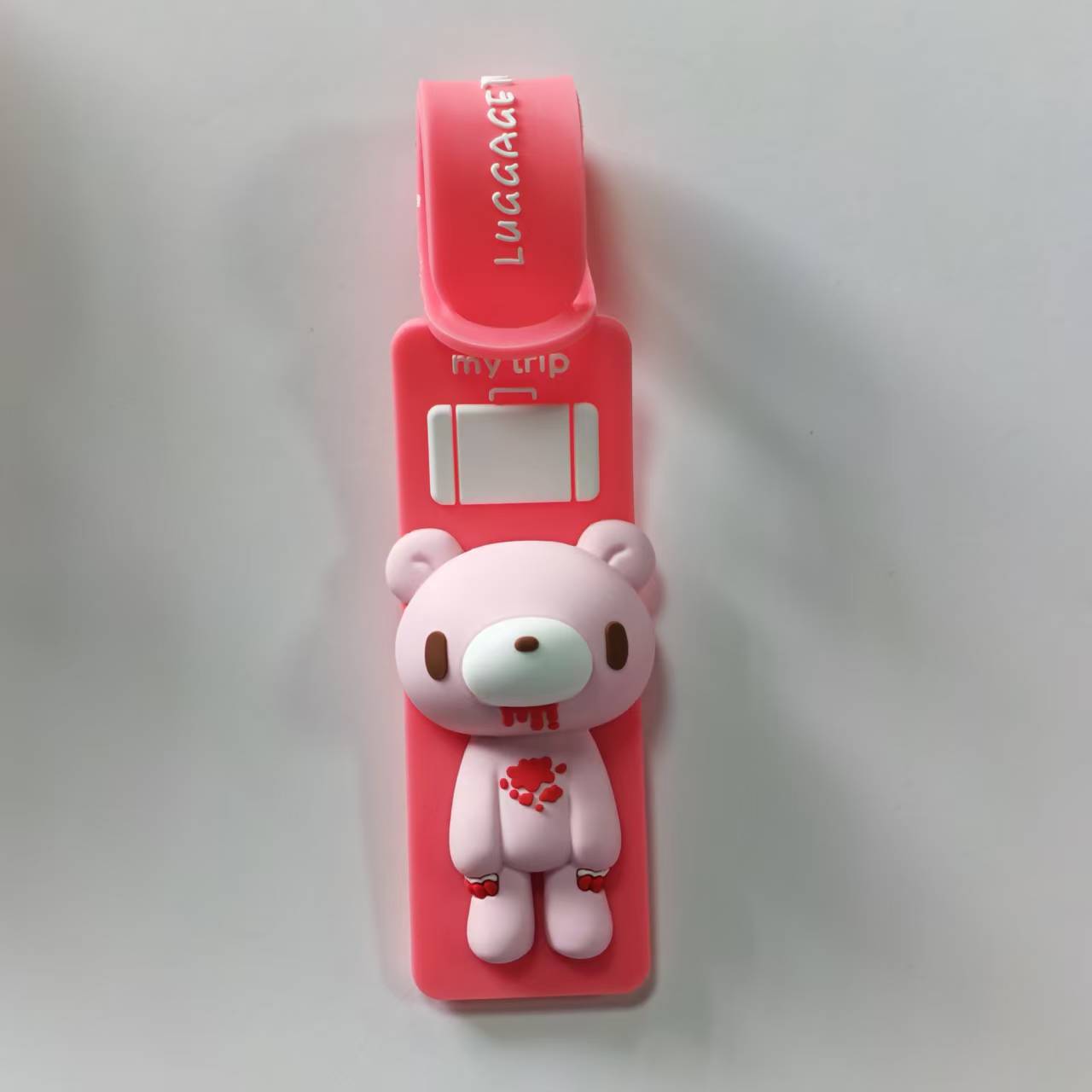 Cute Cartoon Bear Silicone Lug - Travel Accessories Unique recension och pris
