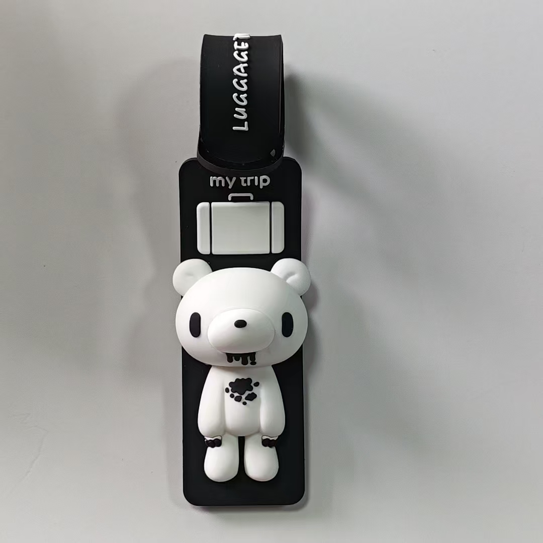 Cute Cartoon Bear Silicone Lug - Travel Accessories Unique recension och pris