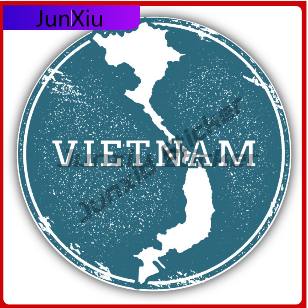 Vietnam Map Creative Sticker T - Travel Accessories Vietnam recension och pris