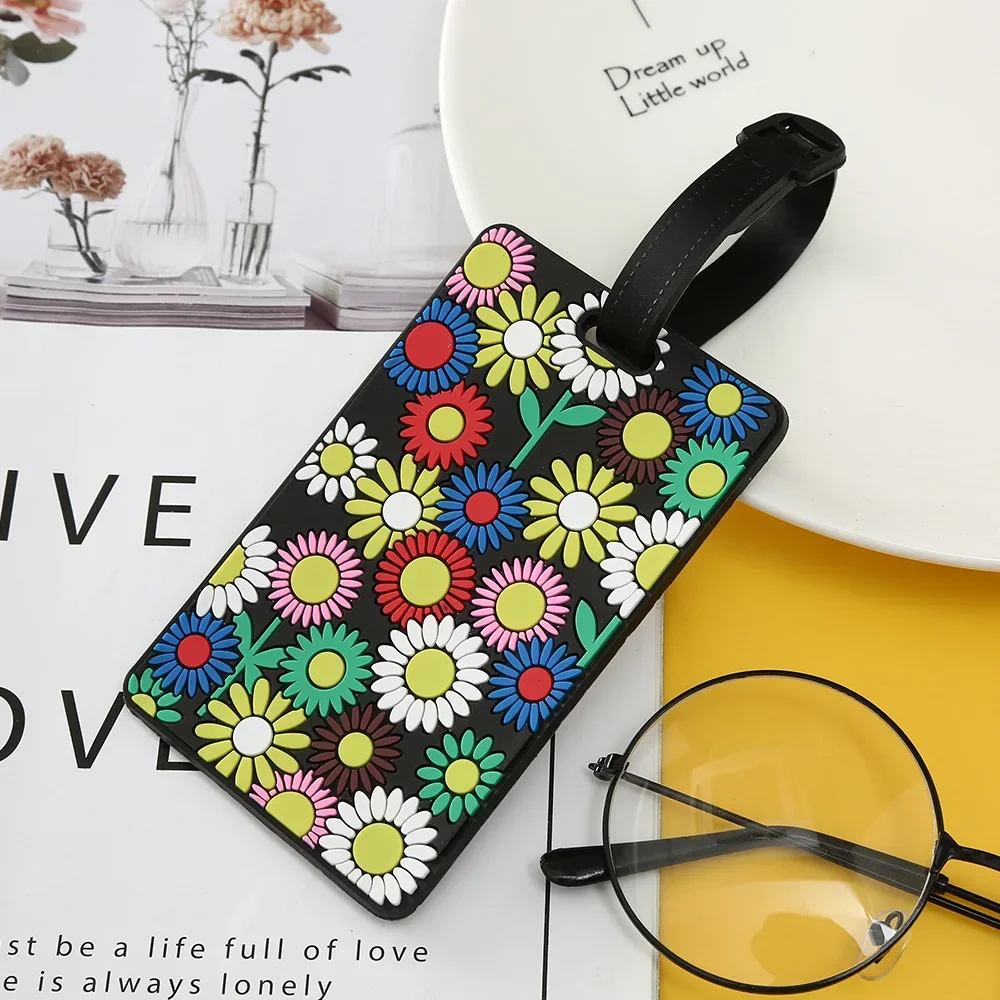 1PCS Geometric Luggage Tags Su - Travel Accessories Unique recension och pris