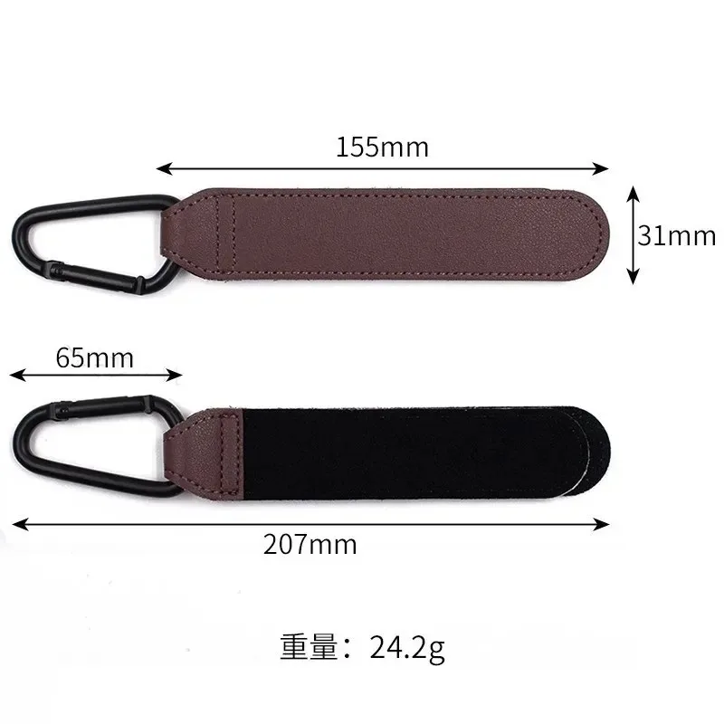 1/2/4Pcs Leather Cart Hooks Ba - Travel Accessories For Baby recension och pris