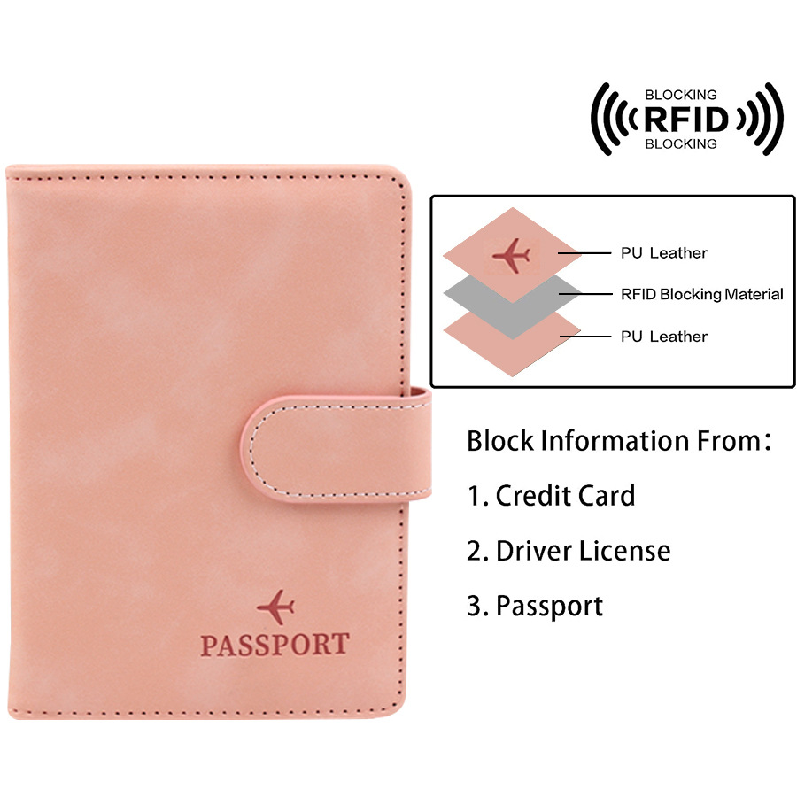 Magnetic Button Passport Cover - Travel Accessories Bag For Women recension och pris