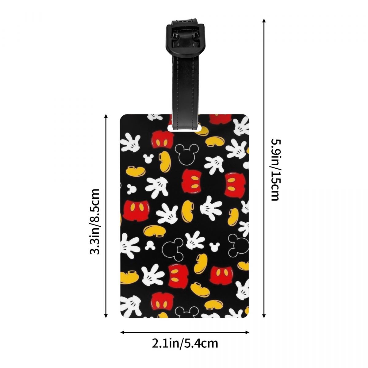 Custom M-Mouse  Luggage Tag fo - Travel Accessories Unique recension och pris