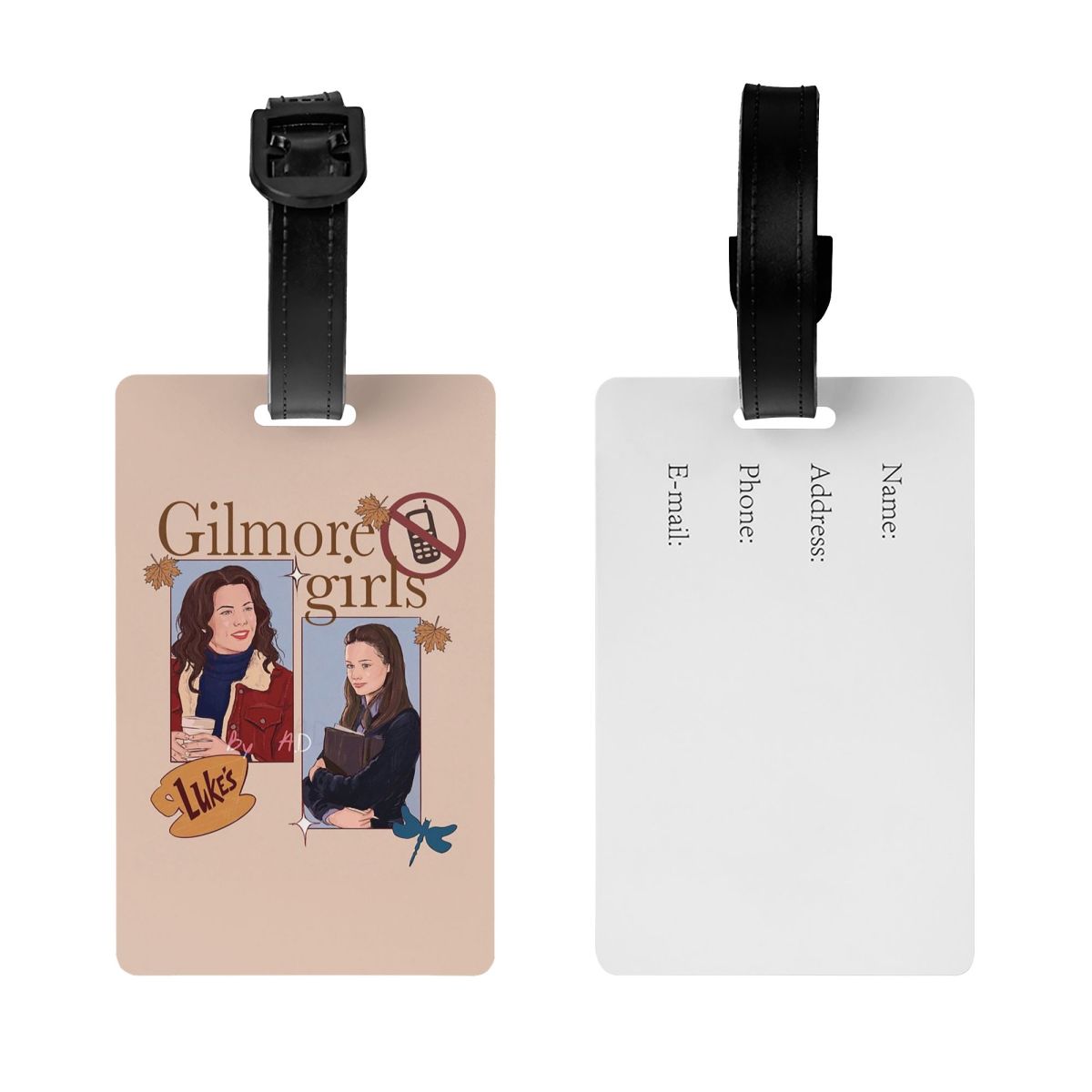 Gilmore Girls Graffiti Luggage - Travel Accessories Unique recension och pris
