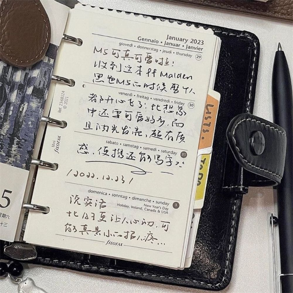 Retro Removable Blank Inner Pa - Travel Notebook Journal recension och pris