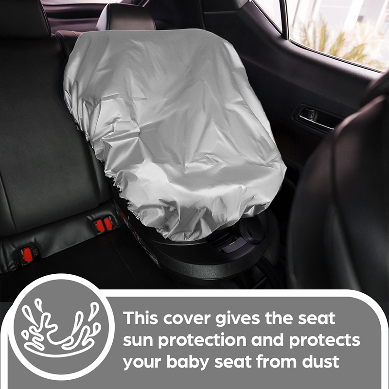 1PC Silver  Baby Car Seat Sun  - Travel Accessories For Baby recension och pris
