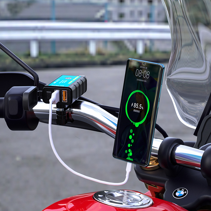 Motorcycle 12V USB Charger Wat - Travel Plug Type C recension och pris
