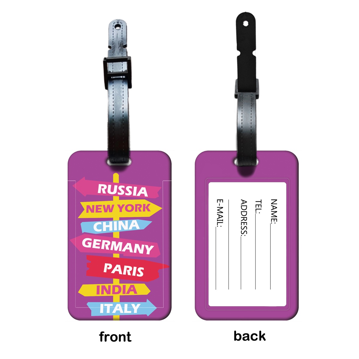 Creative Road Sign Indication  - Travel Accessories Unique recension och pris