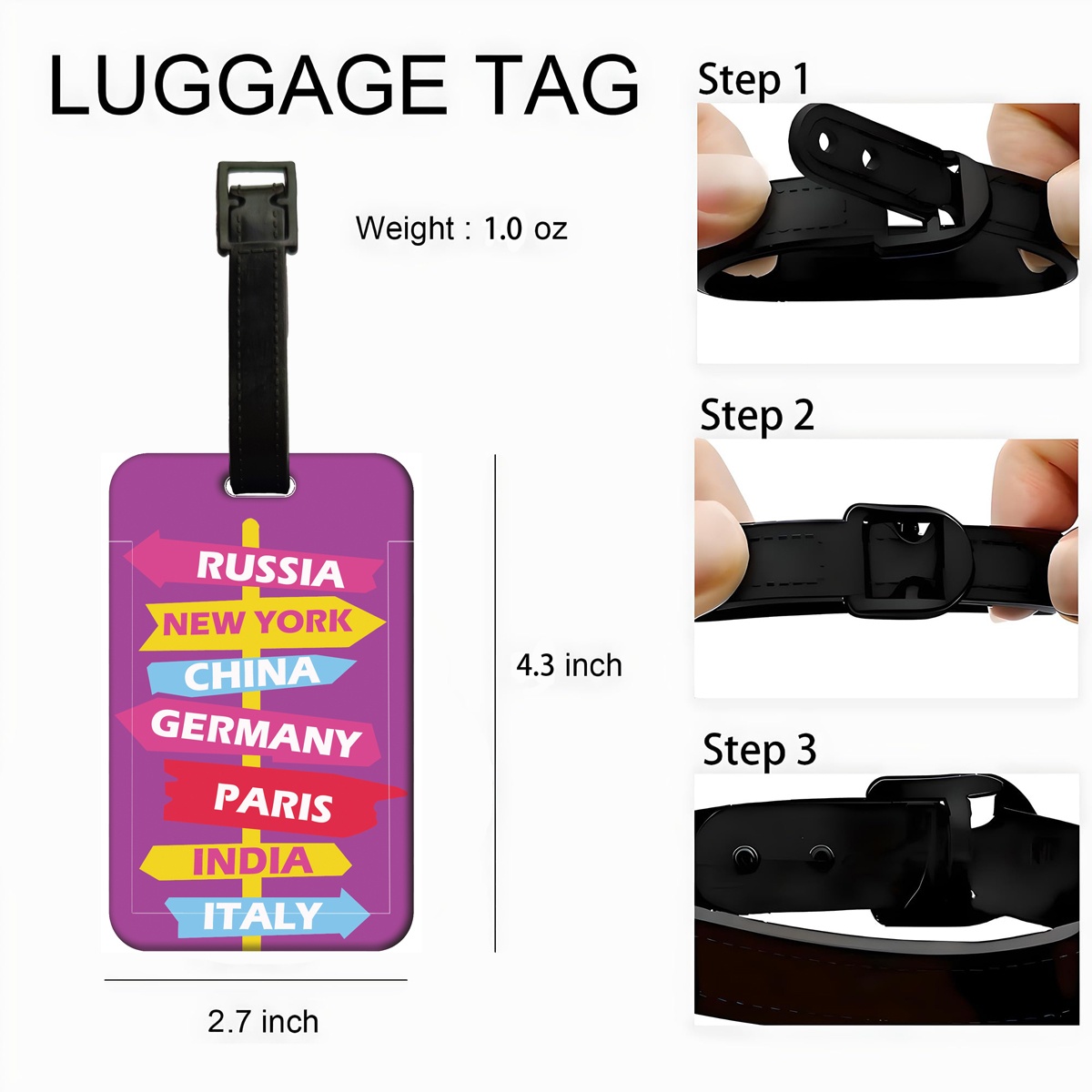 Creative Road Sign Indication  - Travel Accessories Unique recension och pris