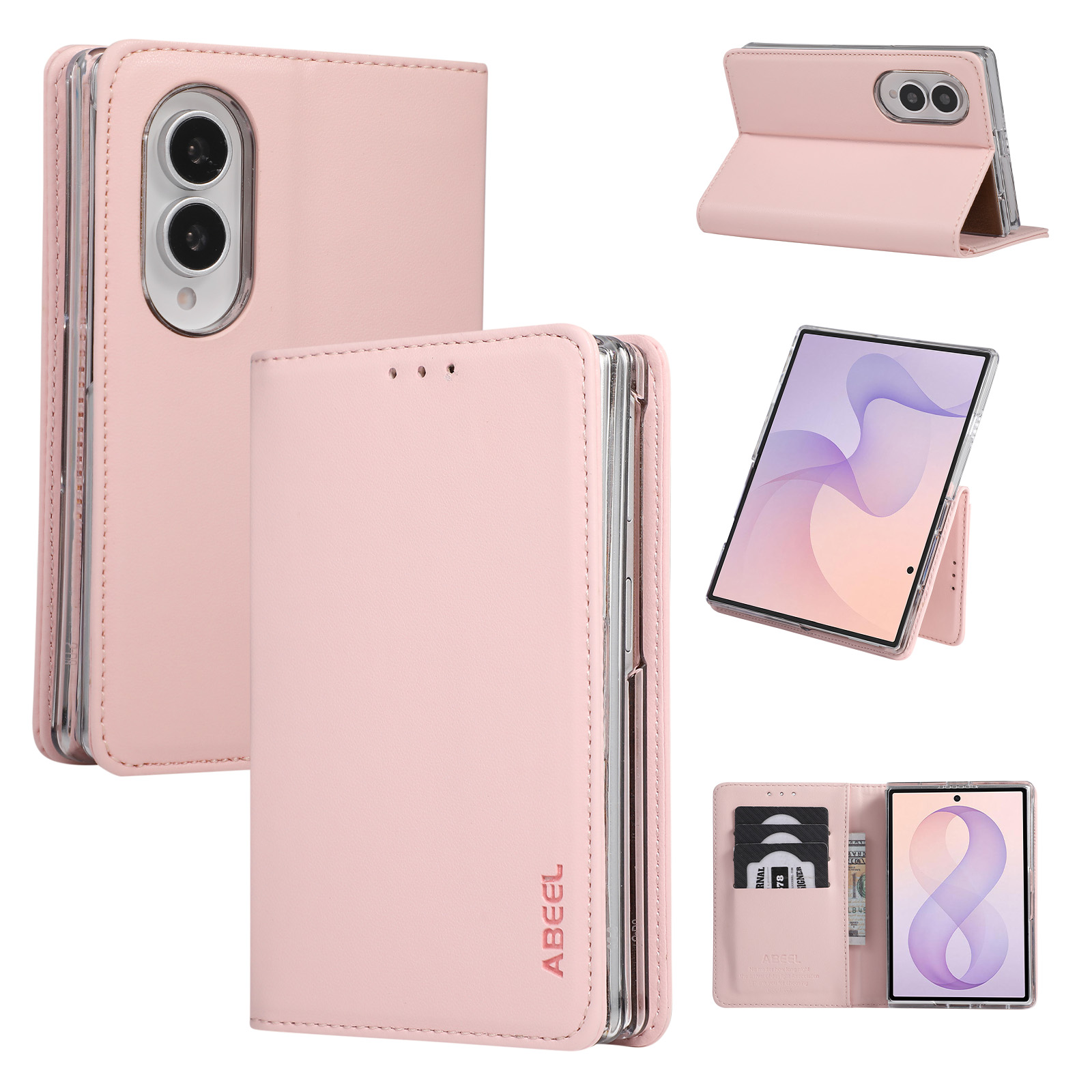 Flip Cards Solt Wallet Skin Fe - Passport Holder Rfid recension och pris