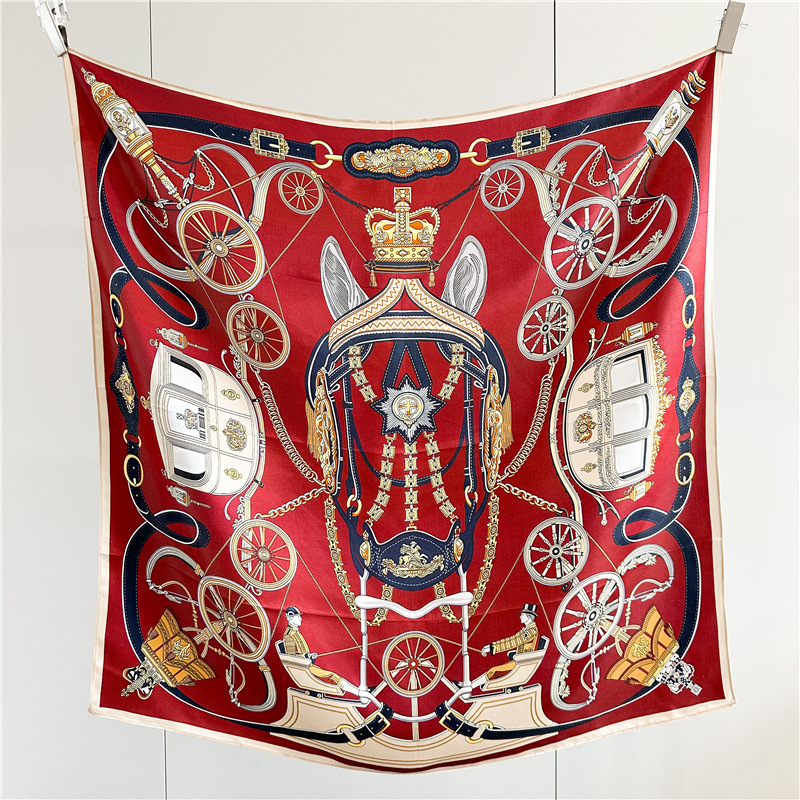 12MM Soft Silk Scarf Women 90C - Travel Accessories Gifts For Women recension och pris