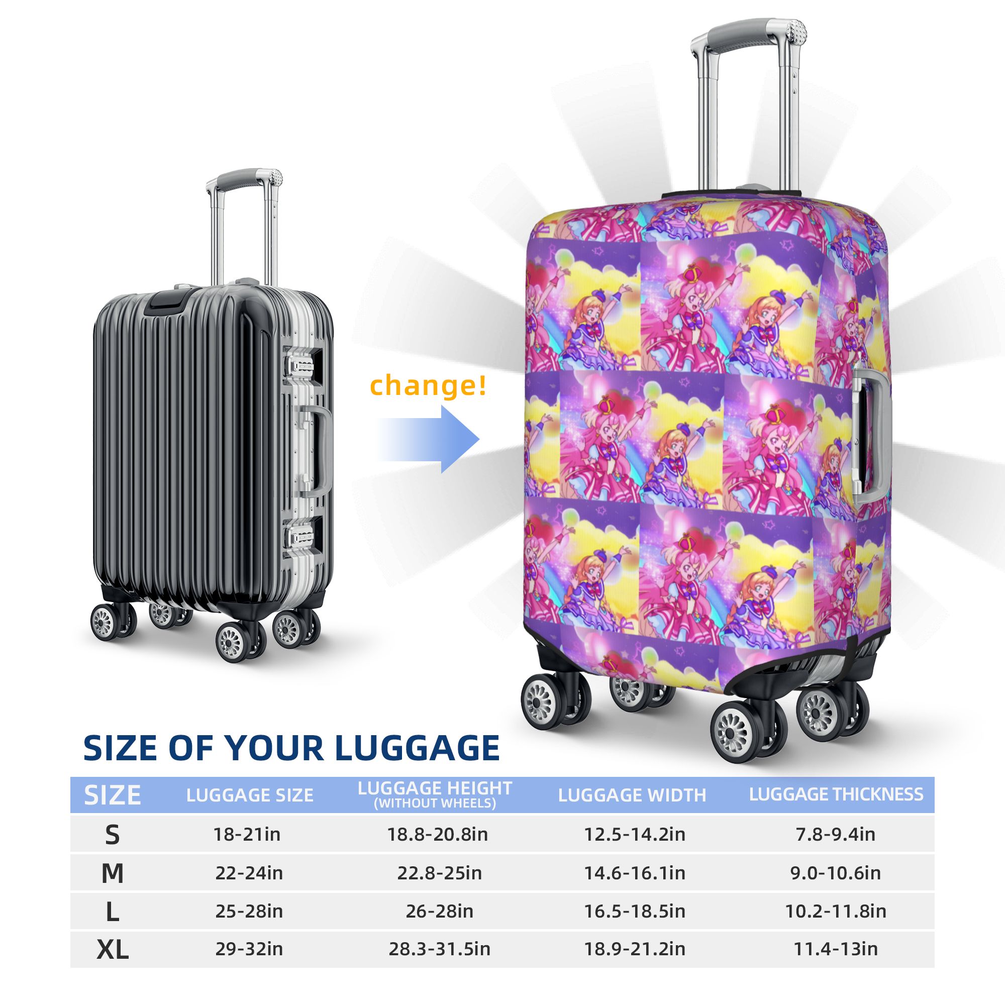 Custom Pretty C-Cures Suitcase - Travel Accessories Inc recension och pris