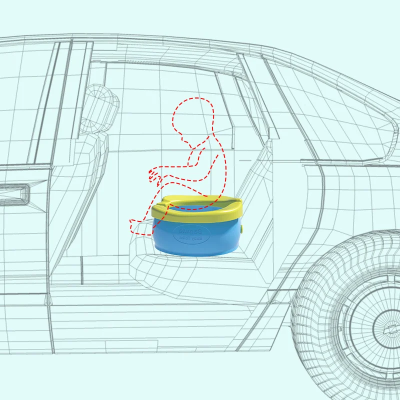 Portable Potty for Kids Travel - Travel Accessories For Baby recension och pris