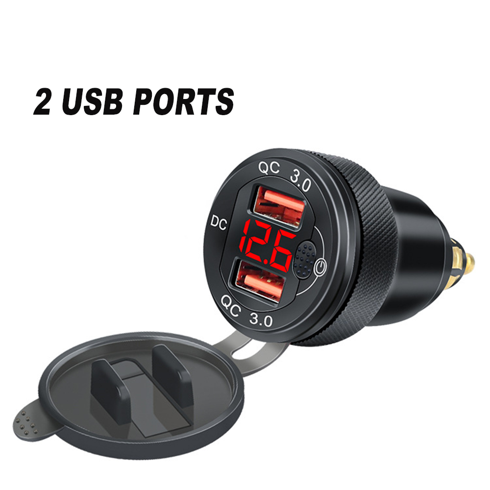 Quick Charge 3.0 Dual USB Char - Travel Plug Type C recension och pris