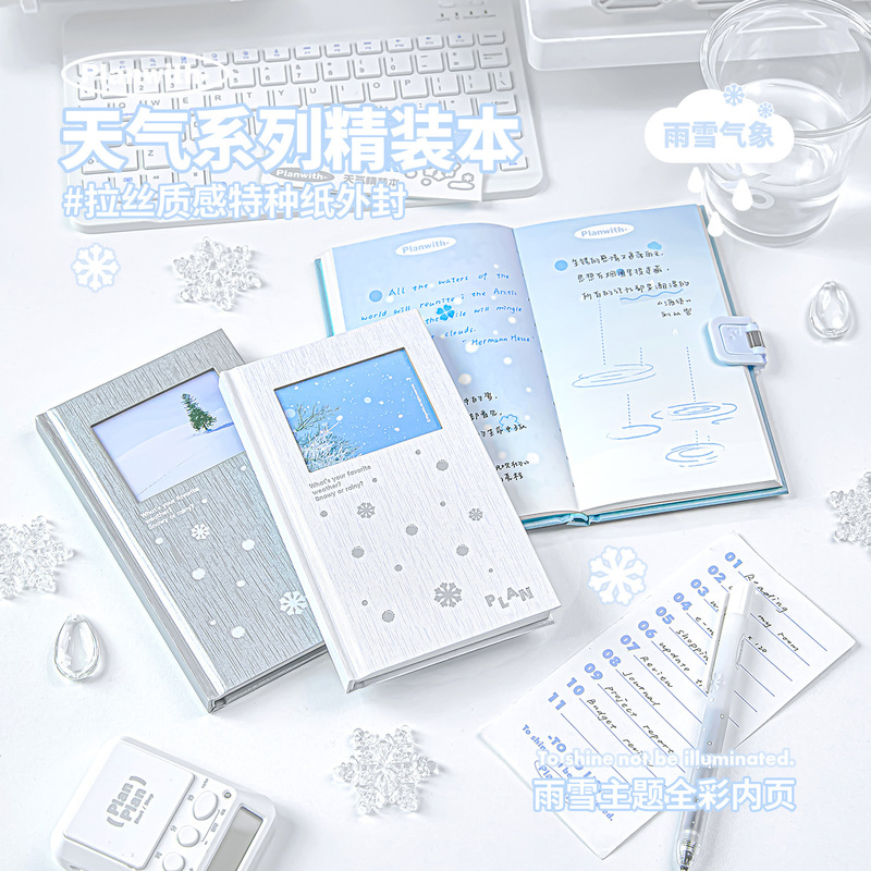 Planwith Weather Hardcover Not - Travel Notebook Journal recension och pris